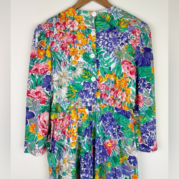 Jessica Howard Vintage Floral Midi Dress - Picture 8 of 11